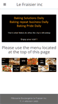 Mobile Screenshot of lefraisier.com