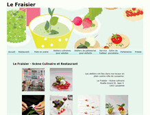 Tablet Screenshot of lefraisier.ch